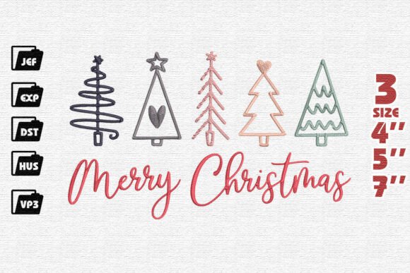 Chic Merry Christmas Embroidery Design Review