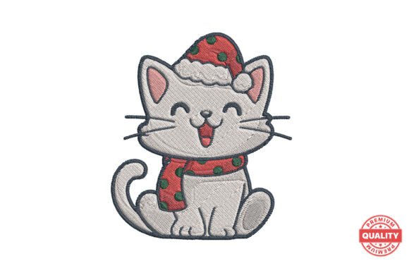 Christmas Cat Embroidery Review