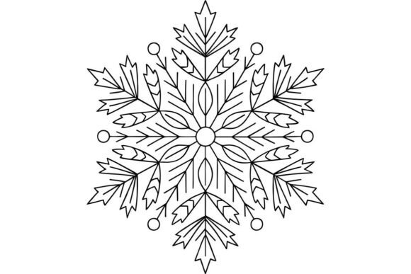 Christmas Snowflake Embroidery Pattern Review