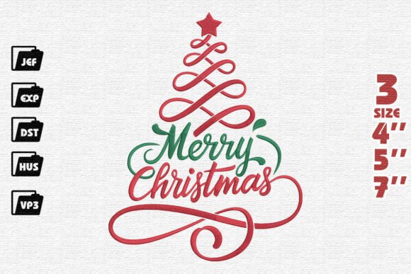 Elegant Merry Christmas Embroidery Review