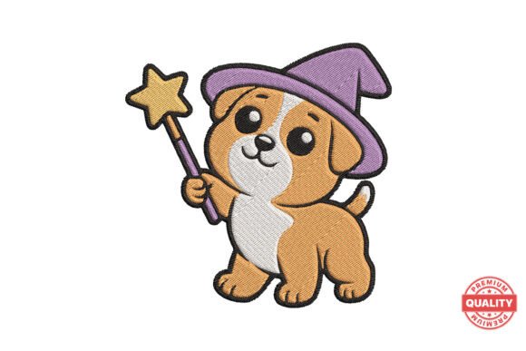 Magic Puppy with Wand Embroidery Review