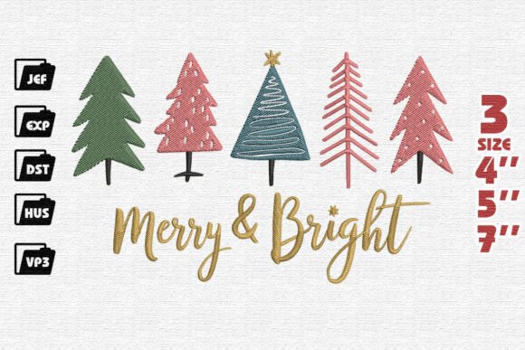 Merry Bright Embroidery Design Review