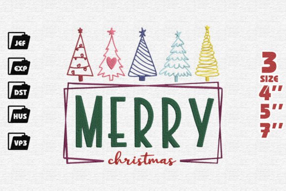 Modern Merry Christmas Embroidery Review
